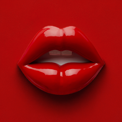 Wall Deco red lips Kare Design