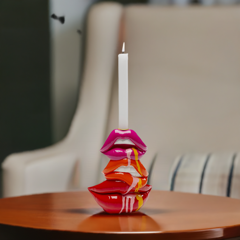 Bougeoir bouches - Lips - Kare Design
