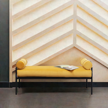 Banc Academy jaune Kare Design
