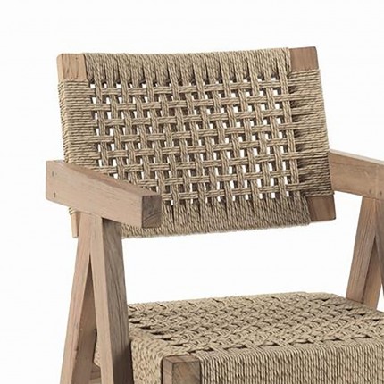 Chaise de jardin avec accoudoirs Derry Gescova