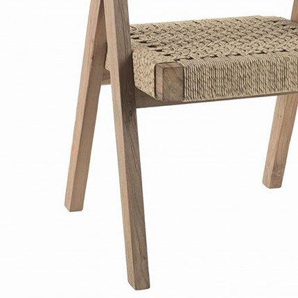 Chaise de jardin avec accoudoirs Derry Gescova