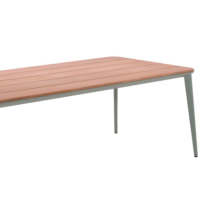 Table de jardin en aluminium et teck - Jack - Kare Design
