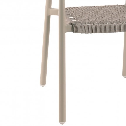 Chaise de jardin avec accoudoirs Midleton Gescova