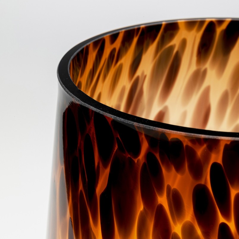 Vase en verre marron - Caramel - Kare Design