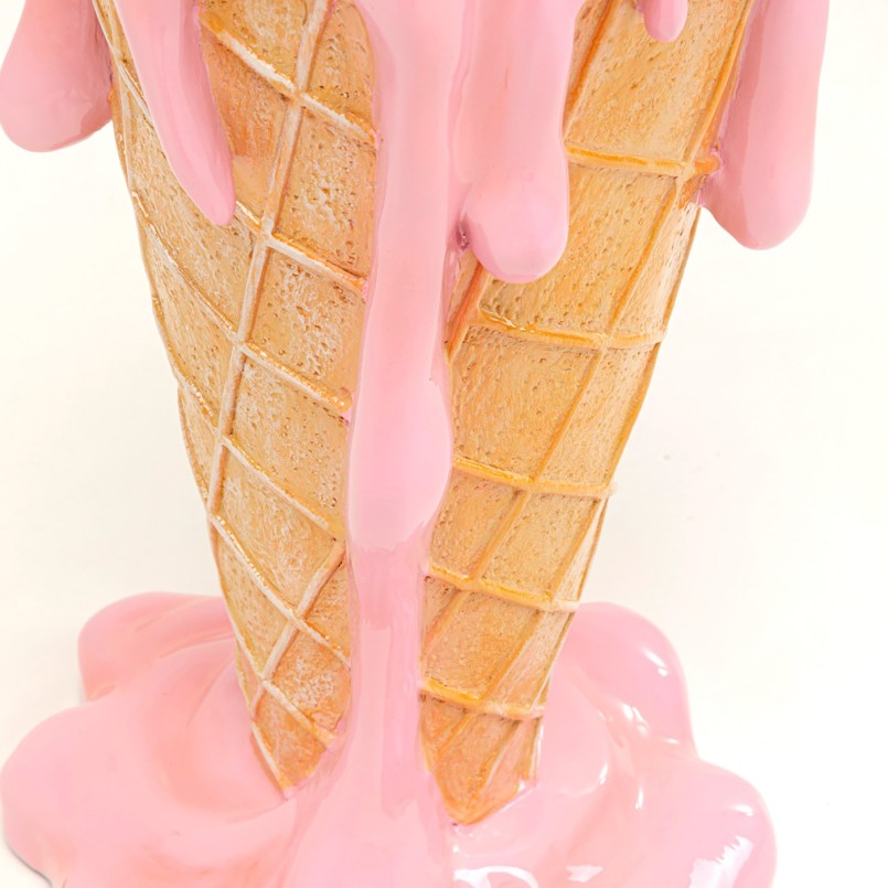 Table d'appoint glace à la fraise - Kare Design