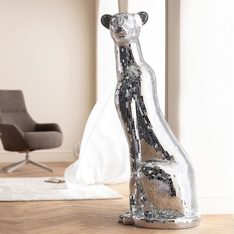 Mosaic panther - Mosaik Welcome - Kare Design