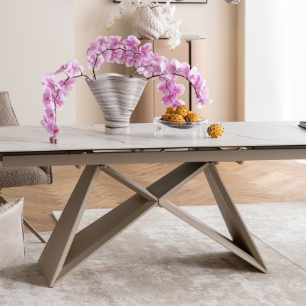 Table à rallonges Nelly 260x90cm Kare Design