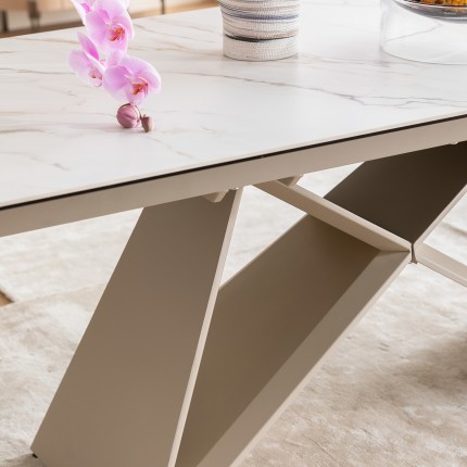 Table à rallonges Nelly 260x90cm Kare Design