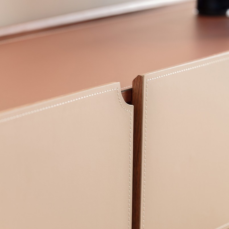 Leatherette TV stand - Tango - Kare Design