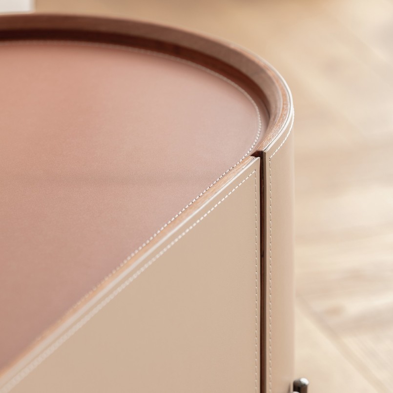 Leatherette TV stand - Tango - Kare Design