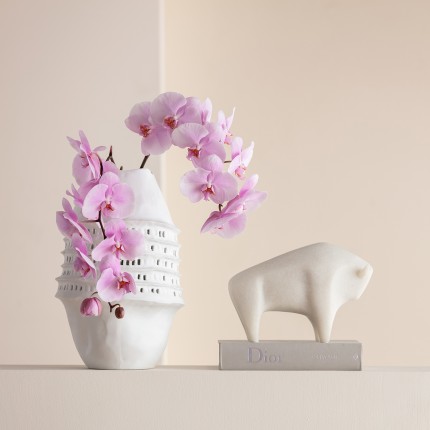 Vase anémone 39cm blanc Kare Design Vase anémone 39cm blanc Kare Design