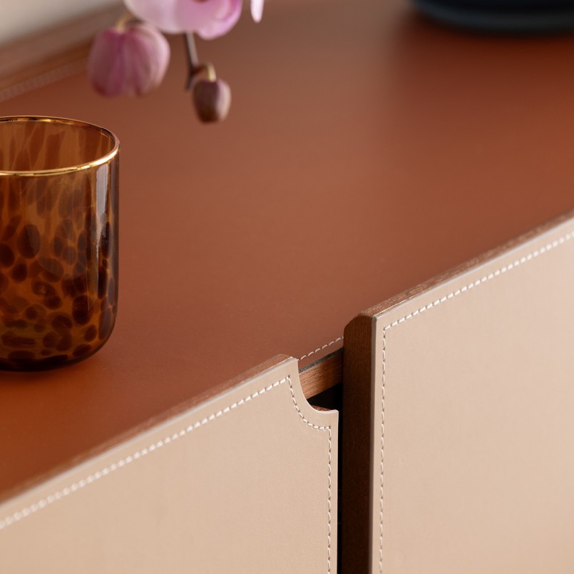 Buffet en simili cuir - Tango - Kare Design