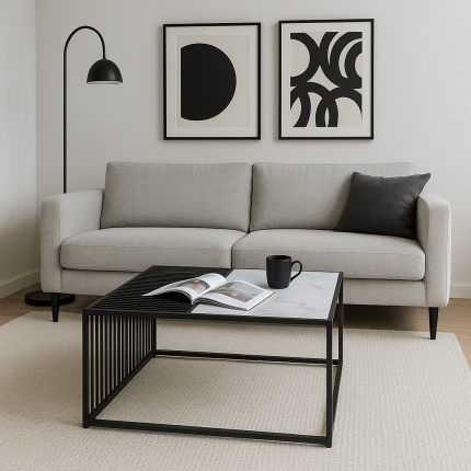 Table basse Twice 80x80cm Kare Design