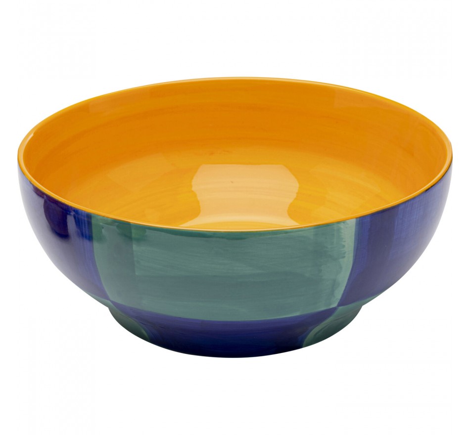 Coupe Capri bleue 25cm Kare Design Coupe Capri bleue 25cm Kare Design
