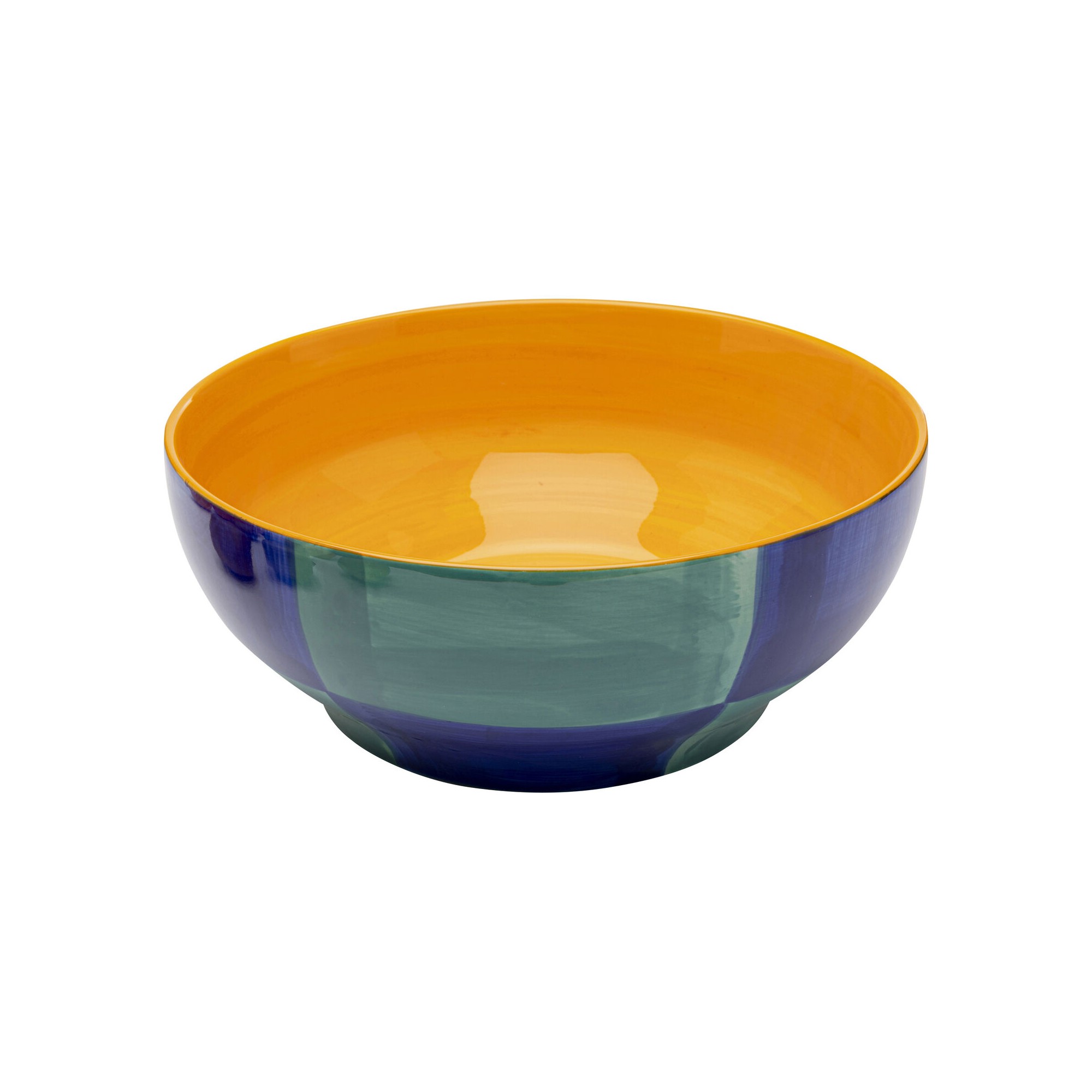 Coupe Capri bleue 25cm Kare Design