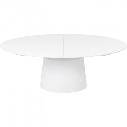 Extension Table Benvenuto oval lacquered white Kare Design Extension Table Benvenuto oval lacquered white Kare Design