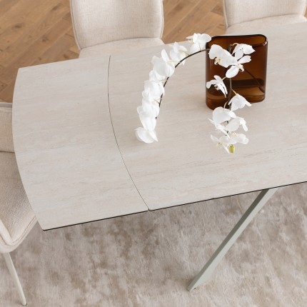 Extension Table Lana 260x90cm beige Kare Design