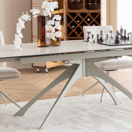 Extension Table Lana 260x90cm beige Kare Design