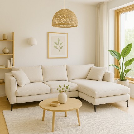 Corner Sofa Jimmy cream right Kare Design Corner Sofa Jimmy cream right Kare Design