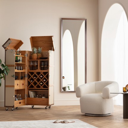 Miroir Arezzo 200x70cm coffee Kare Design
