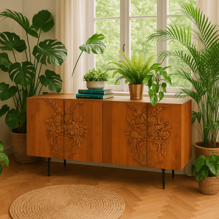 Buffet bouquet de fleurs Kare Design Buffet bouquet de fleurs Kare Design