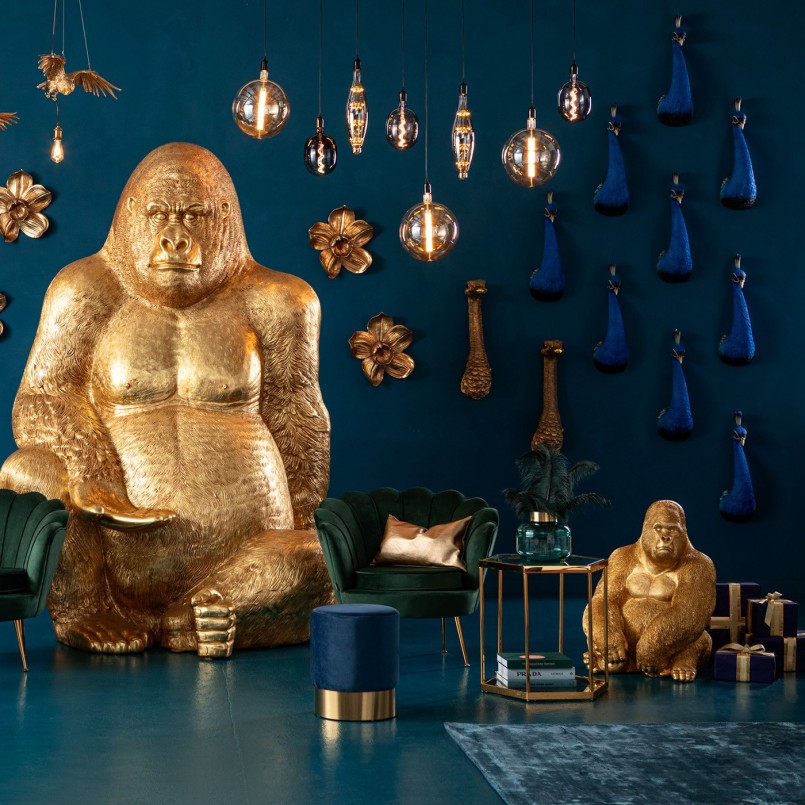 Peacock head wall decoration - Kare Design