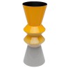 Vase jaune en acier -Rici Swing - Kare Design
