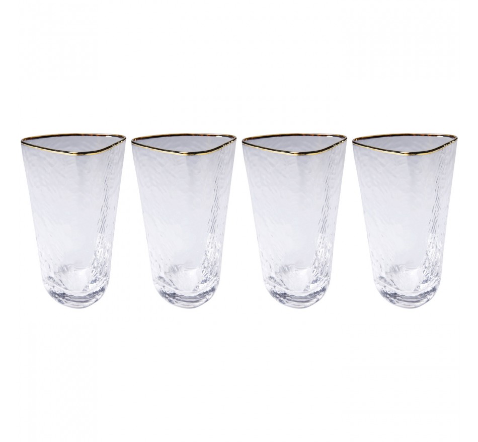 Verres hauts Hommage set de 4 Kare Design Verres hauts Hommage set de 4 Kare Design
