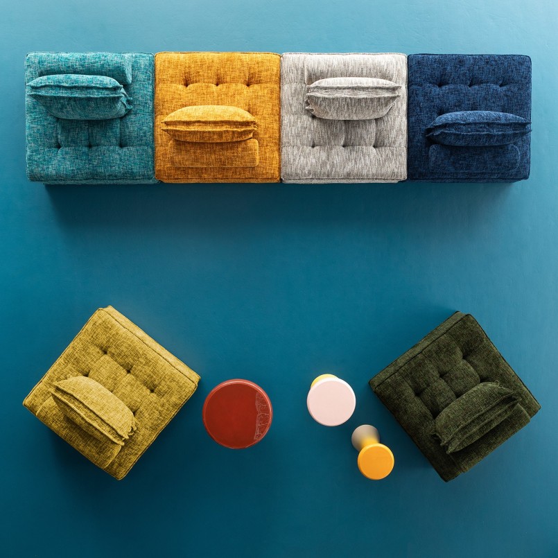 Sofa element Portofino green Kare Design