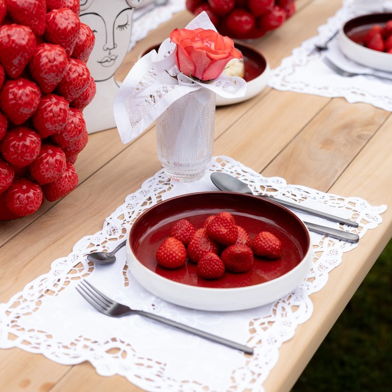 Clear glass water glasses - Fogli -Kare Design