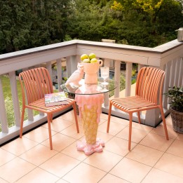 Table de bar glace rose - Kare Design