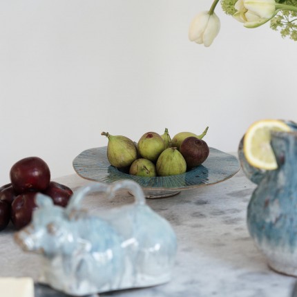 Deep plate Mina Ø26cm blue Kare Design