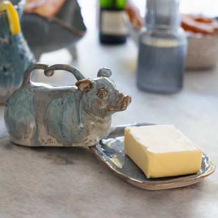 Beurrier Mina cochon bleu Kare Design