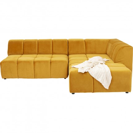 Corner Sofa Belami ochre right Kare Design