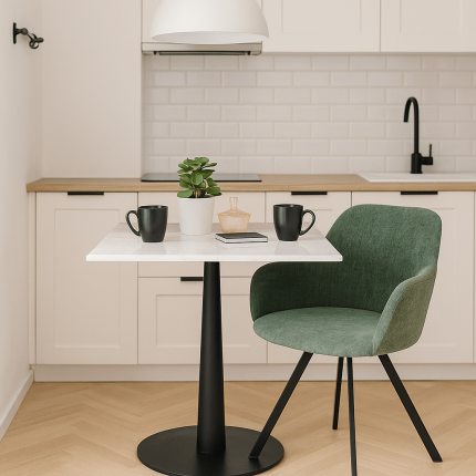 Swivel chair with armrests Lady Loco Coco green Kare Design Swivel chair with armrests Lady Loco Coco green Kare Design