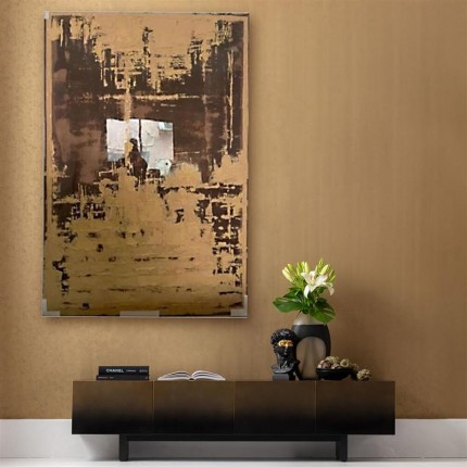 Tableau Artistas doré 120x180cm Kare Design