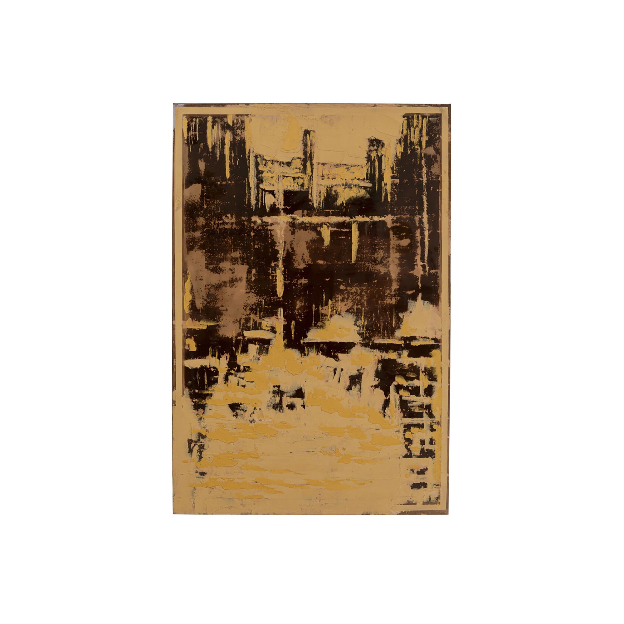 Tableau Artistas doré 120x180cm Kare Design