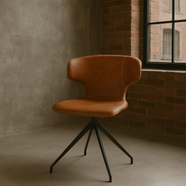 Vintage brown chair - Rusty - Kare Design