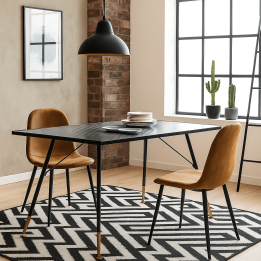 Table industrielle en acier - La Gomera - Kare Design