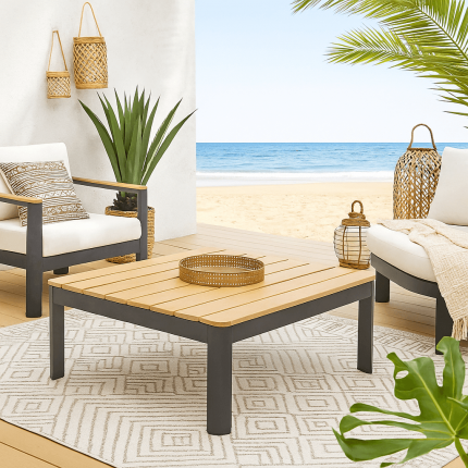 Table basse de jardin dépliante Happy Day Kare Design