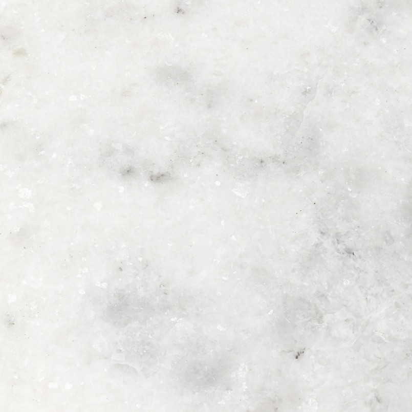 Chevet en bois noir et marbre blanc - Glenn - Kare Design