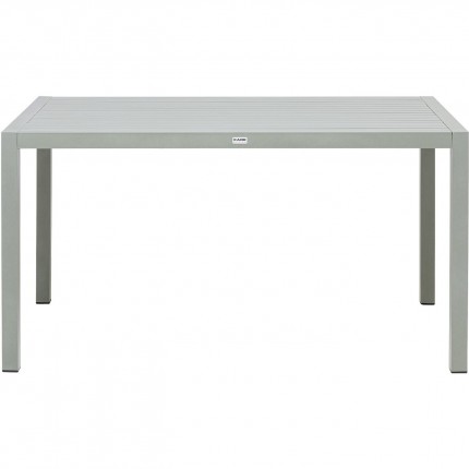 Ensemble de jardin Madagascar table et 4 chaises vertes Kare Design