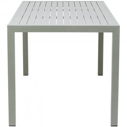Ensemble de jardin Madagascar table et 4 chaises vertes Kare Design