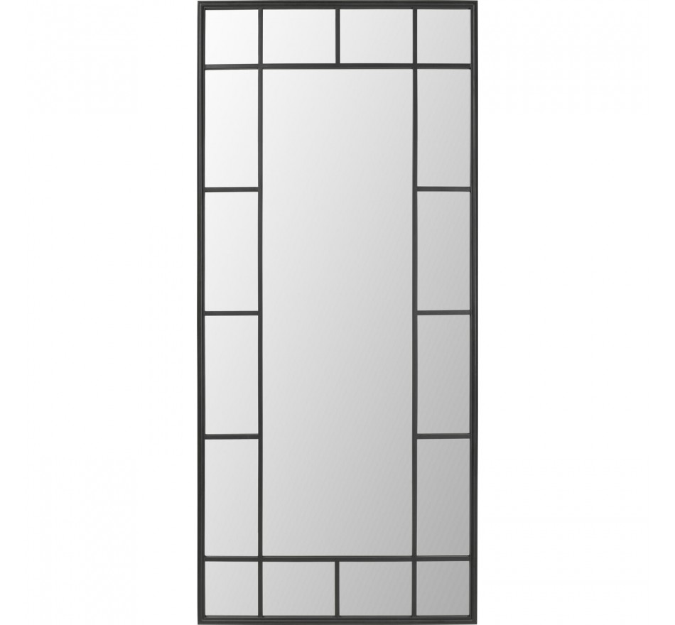 Miroir Window 200X90cm noir Kare Design Miroir Window 200X90cm noir Kare Design