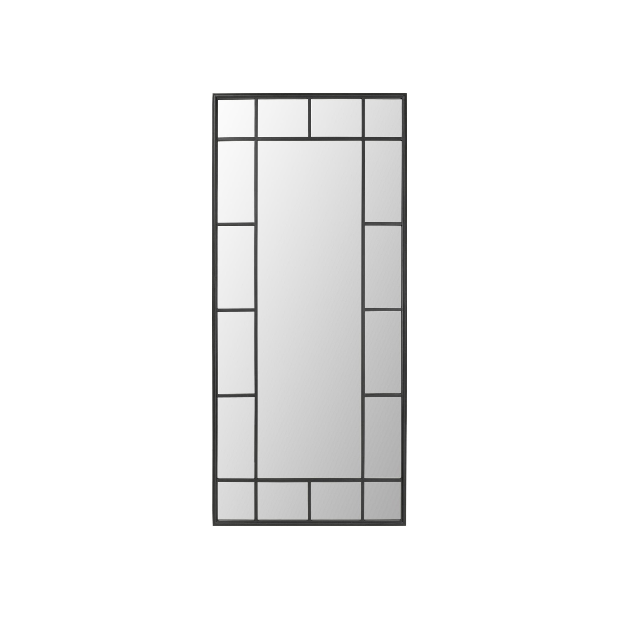 Miroir Window noir 200X90cm