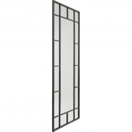 Wall Mirror Window 200x90cm black Kare Design