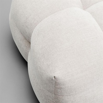 Repose-pieds Salamanca 95x95cm crème Kare Design