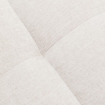 Repose-pieds Salamanca 95x95cm crème Kare Design