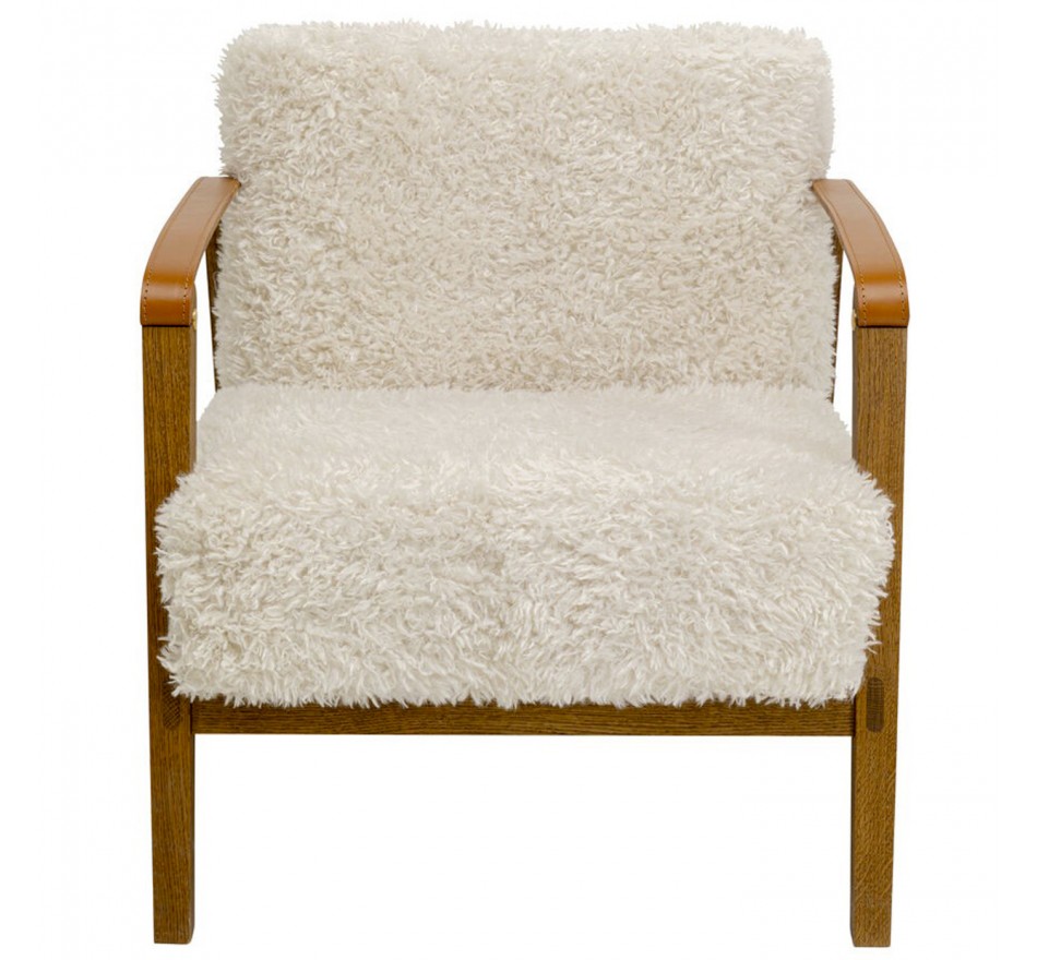 Fauteuil Simon crème Kare Design Fauteuil Simon crème Kare Design