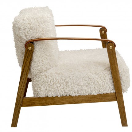 Armchair Simon cream Kare Design
